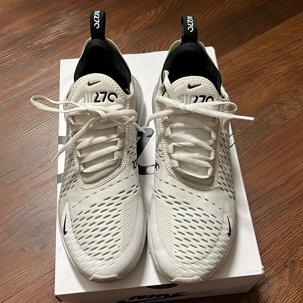 Nike Air Max 270 White Size W8